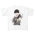 cal_calの自問自答 All-Over Print T-Shirt