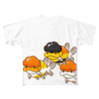 よいこのきんぎょのタイらんちゅうスリー All-Over Print T-Shirt