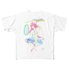 ココシバのココシバ×絶景書店 All-Over Print T-Shirt