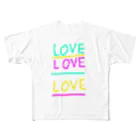 nonomamaのlove サマー All-Over Print T-Shirt