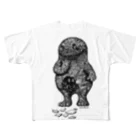  Dark blancoのDark blanco "Monster 13" フルグラフィックTシャツ