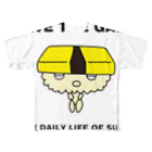 Y0HY0HのSAVE THE GAME フルグラフィックTシャツ