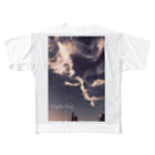 fechi47clubのプロペラ雲 フルグラフィックTシャツ