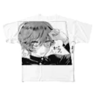 ひとでなしの「ねぇ。」 フルグラフィックTシャツ