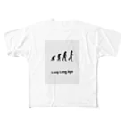 oiのLong Long Ago “White” フルグラフィックTシャツ