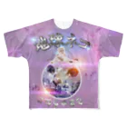 ミヤオくんの地球ネコ All-Over Print T-Shirt