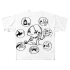 Tenntyou99の店長(L)Tシャツ All-Over Print T-Shirt