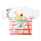 松尾穂波のICE CREAM All-Over Print T-Shirt