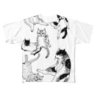 suzuejyaのねこいろいろ All-Over Print T-Shirt