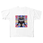 膣圧サラダチキンのイケてるサイケしゃつ All-Over Print T-Shirt