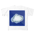 カリン・ハヤシのWater All-Over Print T-Shirt