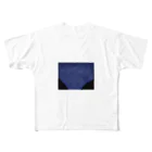 旅する小説のあの日の夜空の名前 All-Over Print T-Shirt