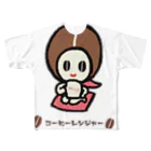 コーヒーレンジャーのコーヒーレンジャーピンク All-Over Print T-Shirt