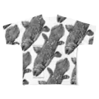 小田隆のインドネシアシーラカンス All-Over Print T-Shirt