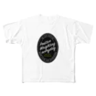 datemarknoteのPOSITIVE WRITING フルグラフィックTシャツ