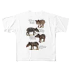 バクの森 〜マレーバクや動物イラストのグッズ 〜のAnimals シリーズ 〜バクの赤ちゃん〜 All-Over Print T-Shirt