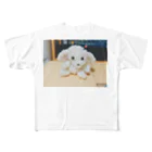 mipoco_chanの宇宙からきた？ミルクティちゃん All-Over Print T-Shirt