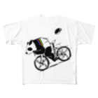 WORLDCYCLEのフルーミーパンダ フルグラフィックTシャツ