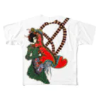 アトリエ葱の恋の弓キリキリ フルグラフィックTシャツ