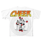 ChellChellCheerのKISS CHEER キッスチア フルグラフィックTシャツ