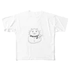 zuzuzuzuzooのゆきだるにゃん フルグラフィックTシャツ