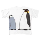 あまざけ屋の皇帝ペンギンが好きなんです　文字無し All-Over Print T-Shirt