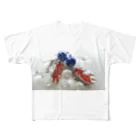 emadaの天川金魚 フルグラフィックTシャツ