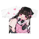 ✝︎白石イヴ✝︎の♡ フルグラフィックTシャツ