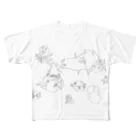 DOPE.art+designの水族館 All-Over Print T-Shirt