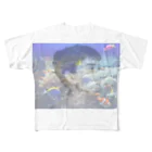 キムチの水槽🐠オードリーヘップバーン All-Over Print T-Shirt