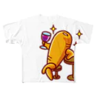 ma-sa's Laboratoryのシュール・ザ・ニンジン／乾杯 All-Over Print T-Shirt