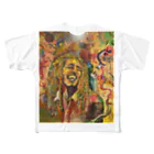 KのBob Marley All-Over Print T-Shirt