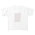 rilybiiのカスミソウ*ロゴ  All-Over Print T-Shirt