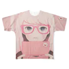 KAORU HASEGAWA WEBSTORE SUZURIのGamegirl Girl フルグラフィックTシャツ