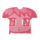 かぶちゃんショップのピンクの憂鬱 All-Over Print T-Shirt