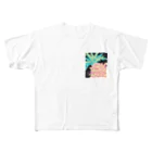からふるのPAINT🍍 All-Over Print T-Shirt
