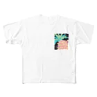 からふるのPAINT🍍 フルグラフィックTシャツ