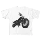 Aym'collectionのモノクロREBEL All-Over Print T-Shirt