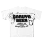 ガル屋beer　購入してね！のガル屋釣部Tシャツ　プリントでかい All-Over Print T-Shirt