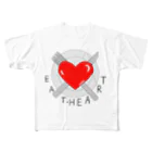 EAT ・HEART のEAT・HEART  All-Over Print T-Shirt