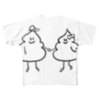 ぇゎ屋( ¨̮ )のらぶらぶうんこ All-Over Print T-Shirt