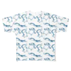 空とぶペンギン舎のペンギンダラケA All-Over Print T-Shirt