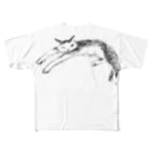 kobonona2のゆうかんなねこ　まる All-Over Print T-Shirt