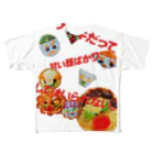 chikakoのおかしなTシャツ フルグラフィックTシャツ