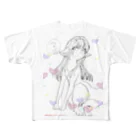 おとぼけ姉さんSHOPのSexy Catかわいい猫ちゃんキャラ フルグラフィックTシャツ