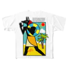 huroshikiの夏のアヌビス神 in the beach All-Over Print T-Shirt