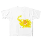 お祝かき_希望世(kimiyo)のうれしいぞう All-Over Print T-Shirt