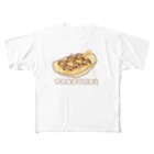 食いしん坊ママのたこ焼きさん フルグラフィックTシャツ