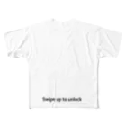 「妖」Ayakashiのロック解除してほしいTシャツ All-Over Print T-Shirt