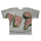 星空青井のピーマンの肉詰め(焼く前) All-Over Print T-Shirt